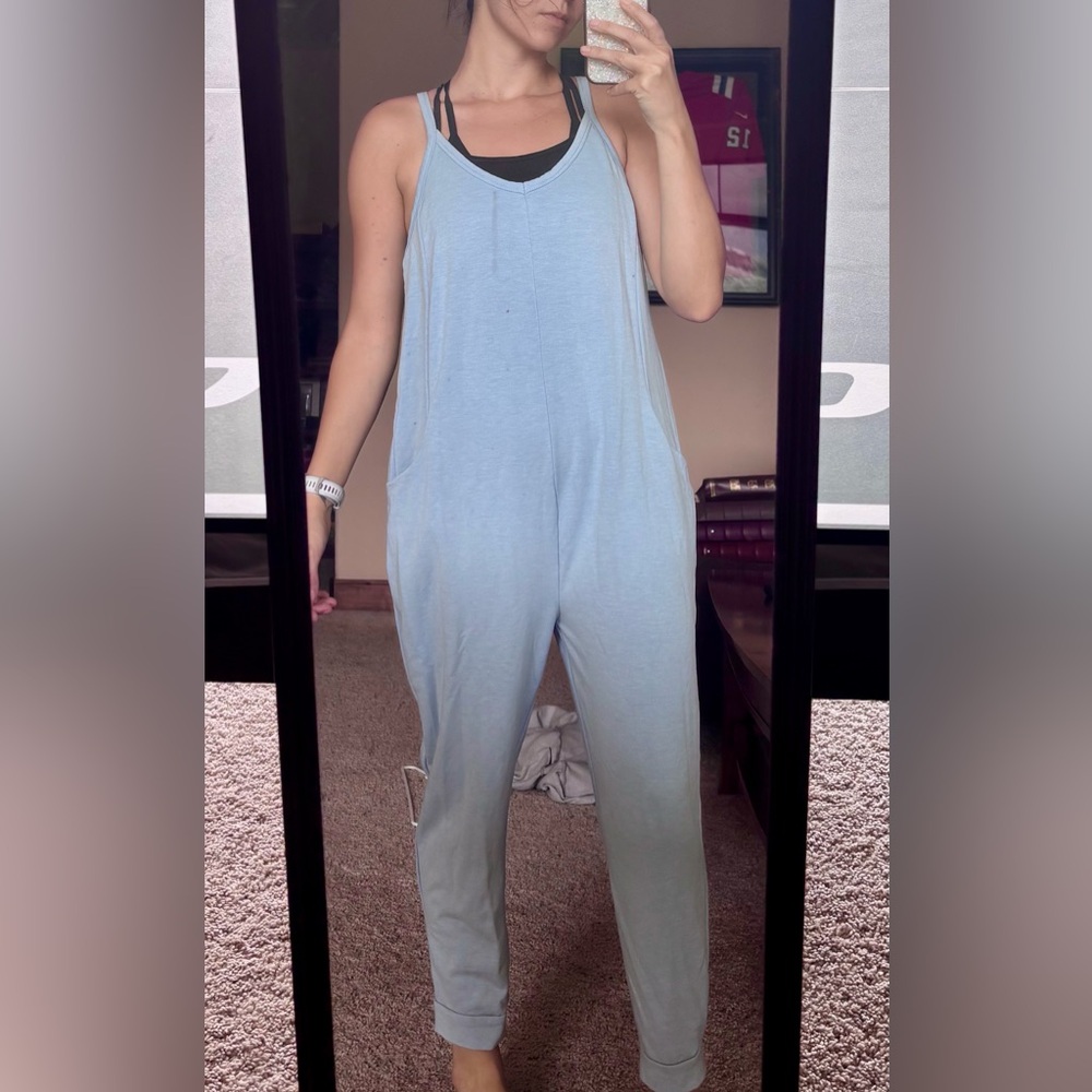 Sincerely Jules Blue Denim Jumpsuit
